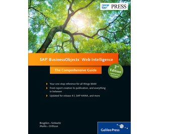 Cover of SAP BusinessObjects Web Intelligence