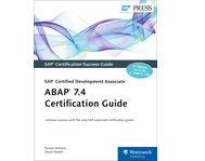 Cover of ABAP 7.4 Certification Guide—SAP Certified Development Associate