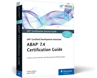 Cover of ABAP 7.4 Certification Guide—SAP Certified Development Associate