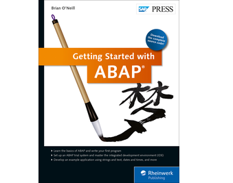 Cover of Getting Started with ABAP