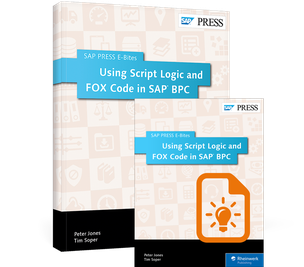 Cover von Using Script Logic and FOX Code in SAP BPC