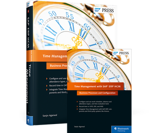 Cover von Time Management with SAP ERP HCM