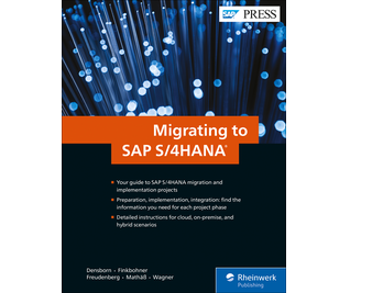 Cover of Migrating to SAP S/4HANA