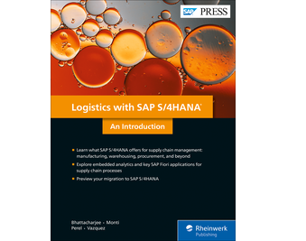 Cover of Logistics with SAP S/4HANA