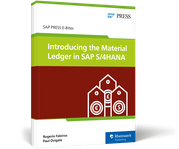 Cover of Introducing the Material Ledger in SAP S/4HANA