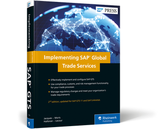 Cover von Implementing SAP Global Trade Services