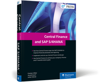 Cover of Central Finance and SAP S/4HANA