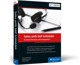 Cover of Sales with SAP S/4HANA