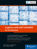 Cover of Logistics with SAP S/4HANA