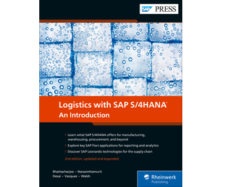 Cover of Logistics with SAP S/4HANA