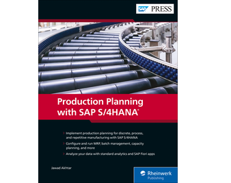Cover of Production Planning with SAP S/4HANA