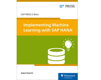 Cover von Implementing Machine Learning with SAP HANA
