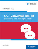 Cover von SAP Conversational AI: Developing and Training Chatbots