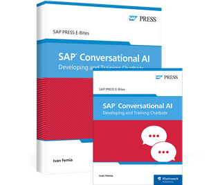 Cover von SAP Conversational AI: Developing and Training Chatbots
