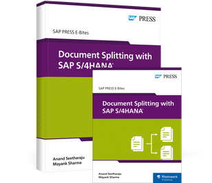 Cover von Document Splitting with SAP S/4HANA