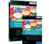 Cover von Application Development with SAP Analytics Cloud