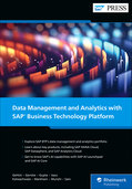 Cover of Data Management and Analytics with SAP Business Technology Platform