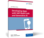 Cover of Developing Apps with SAP Build Code and Generative AI