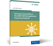 Cover of Developer Extensibility in the ABAP RESTful Application Programming Model