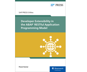 Cover of Developer Extensibility in the ABAP RESTful Application Programming Model