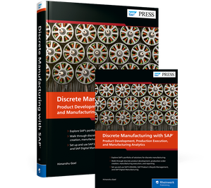 Cover von Discrete Manufacturing with SAP 