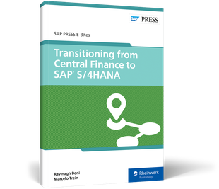 Cover von Transitioning from Central Finance to SAP S/4HANA