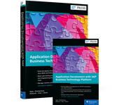 Cover von Application Development with SAP Business Technology Platform