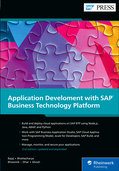 Cover of Application Development with SAP Business Technology Platform