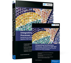 Cover von Integrating Architecture, Processes, and AI on SAP BTP