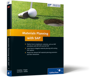 Cover of Materials Planning with SAP