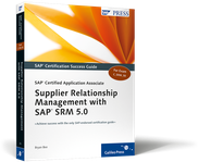 Cover of SAP Certified Application Associate - Supplier Relationship Management with SAP SRM 5.0