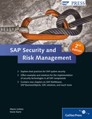 Cover von SAP Security and Risk Management