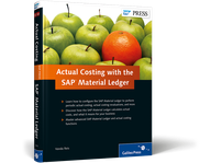 Cover of Actual Costing with the SAP Material Ledger