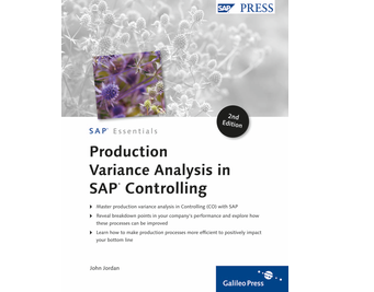 Cover von Production Variance Analysis in SAP Controlling