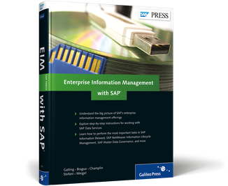 Cover of Enterprise Information Management with SAP