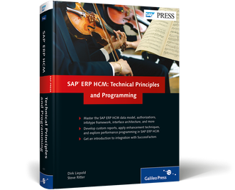 Cover of SAP ERP HCM: Technical Principles and Programming