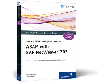 Cover of SAP Certified Development Associate—ABAP with SAP NetWeaver 7.02