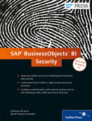 Cover of SAP BusinessObjects BI Security
