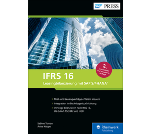 Cover von IFRS 16 – Leasingbilanzierung mit SAP S/4HANA