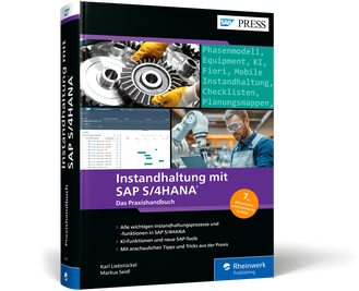 Cover von Instandhaltung mit SAP S/4HANA