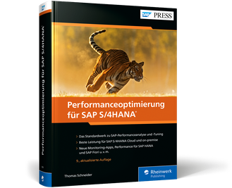 Cover von Performanceoptimierung für SAP S/4HANA