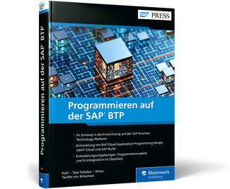 Cover von Programmieren auf der SAP BTP