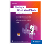 Cover von Einstieg in C# mit Visual Studio 2026