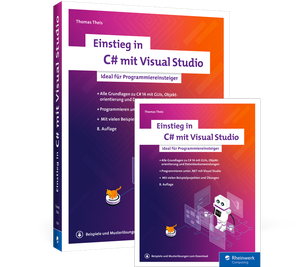 Cover von Einstieg in C# mit Visual Studio 2026