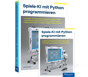 Cover von Spiele-KI mit Python programmieren
