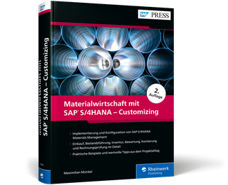 Cover von Materialwirtschaft mit SAP S/4HANA – Customizing