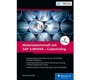 Cover von Materialwirtschaft mit SAP S/4HANA – Customizing