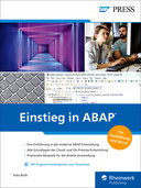 Cover von Einstieg in ABAP