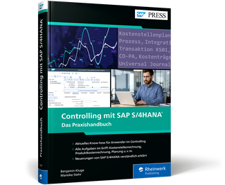 Cover von Controlling mit SAP S/4HANA