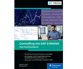 Cover von Controlling mit SAP S/4HANA